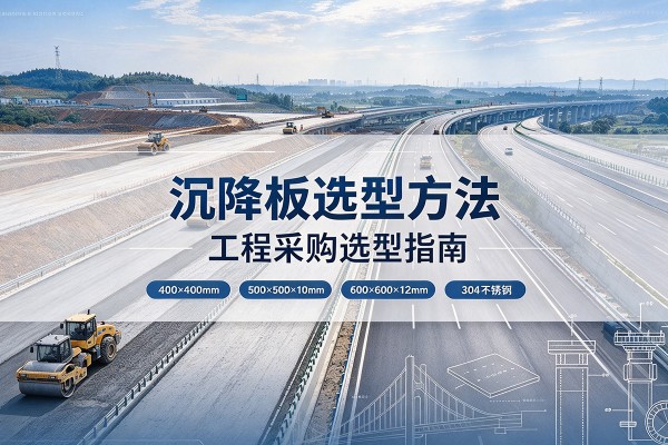 新干沉降板选择方法