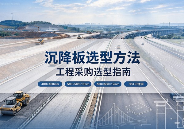 新干沉降板选择方法