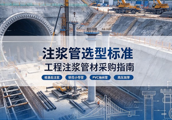 新干注浆管选型标准